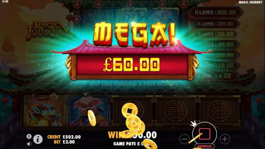 Magic Journey Slot Big Win