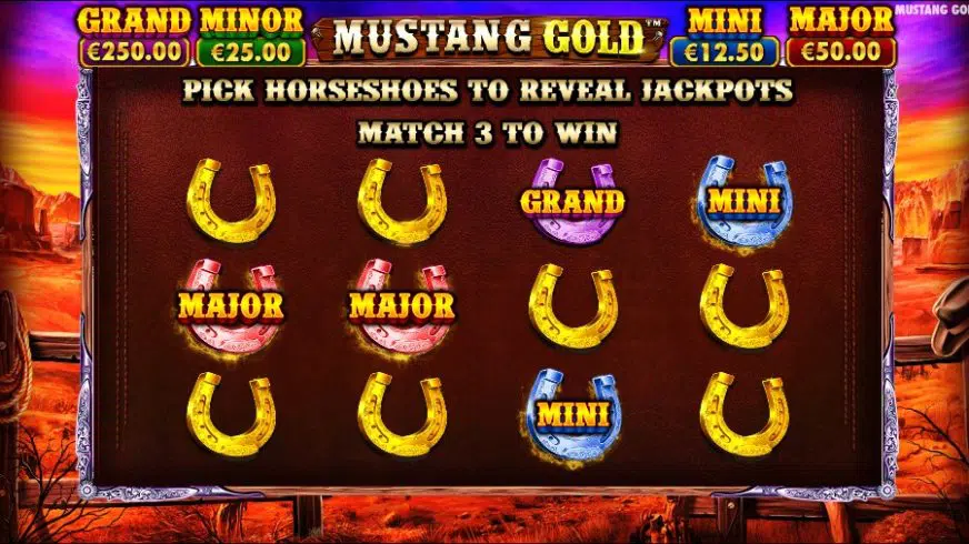 Mustang Gold Jackpot screenshot