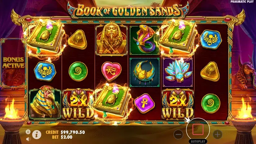 Book of Golden Sands Scatter