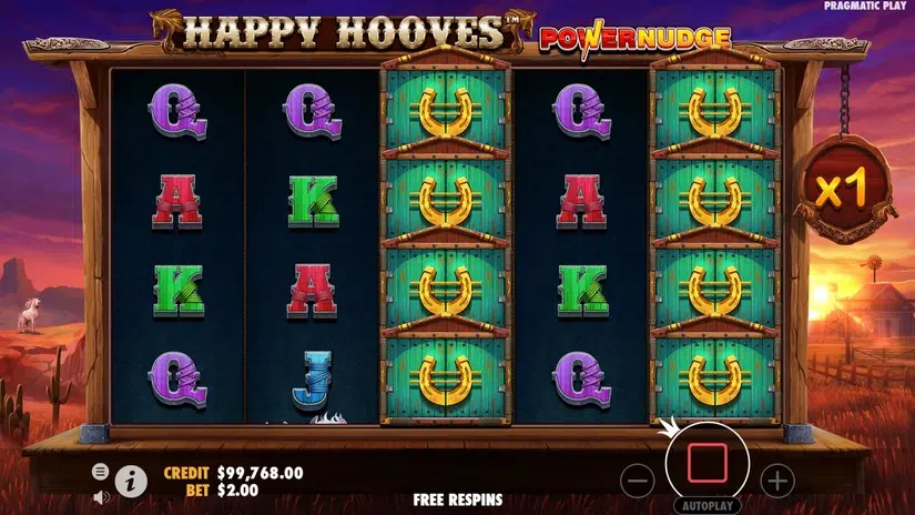 Happy Hooves slot Bonus Win Screenshot