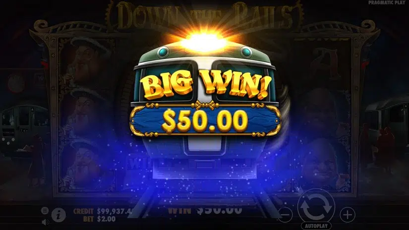 Down the Rails Big Win