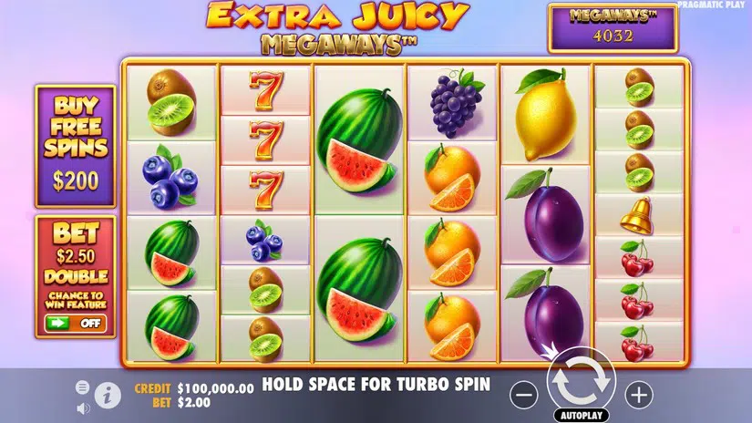 Extra Juicy Megaways Slot