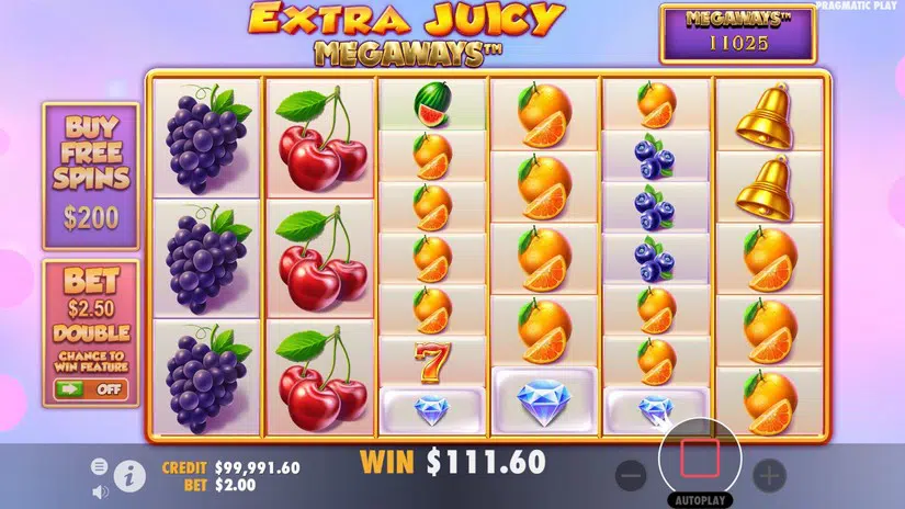 Extra Juicy Megaways Game